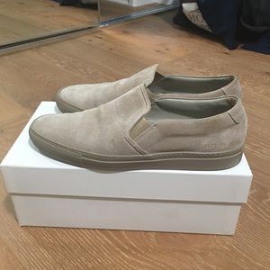 Common Projects suede slip-ons